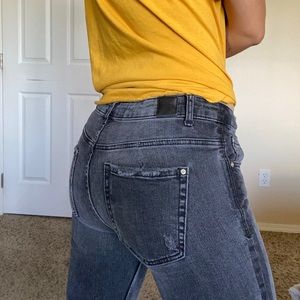 Distressed Zara jeans